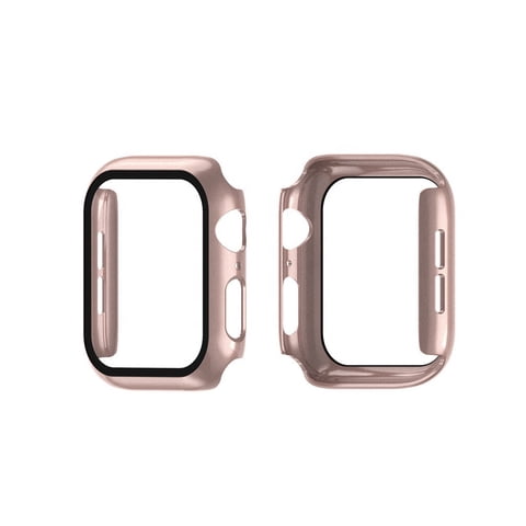 Genérico - Carcasa Glass Para Apple Watch 40Mm Rosado