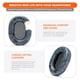 thumbnail image 4 of Auriculares WC para Sony XM5, piel sintética suave, gruesa, 4 of 8