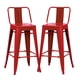 thumbnail image 1 of Pack 2 Unidades Silla Alta Tolix Rojo Brillante, 1 of 7