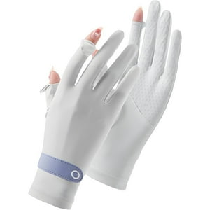 Veatool - Guantes Con Protección Solar, Guantes Con Pantalla Táctil De Dedos Expuestos, Upf 50+, Guantes Deportivos Para Hombres Y Mujeres, Adecuados Para Deportes Al Aire Libre, Ciclismo, Correr, Etc