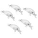 thumbnail image 2 of La pesca dura sin pintar 5pcs se?ala el cuerpo diy de la pesca de los crankbaits en blanco los 4.7cm, 2 of 3