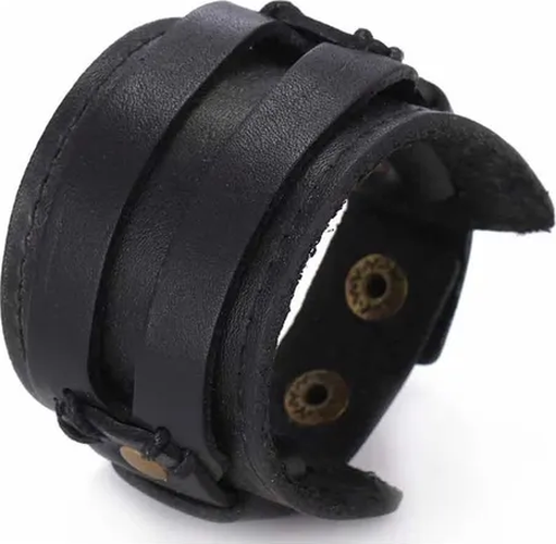 Genérico - Brazalete Vikingo Eco Cuero