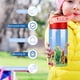thumbnail image 5 of Tiny Bunch Baby TVBotella de Agua con Tapa Pop Top de Un Toque, Acero Inoxidable, a Prueba de Fugas, para Deportes, Botella Infantil rosa 12 oz, 5 of 6
