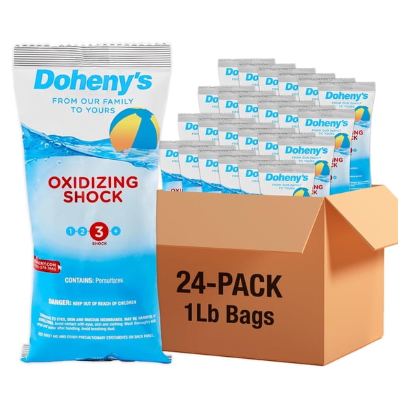 Shock oxidante sin cloro de Doheny's, 24 lb, disolución rápida