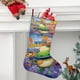 thumbnail image 2 of Team Umizoomi Tema: Calcetines de Navidad, fino lino blanco para colgar en escaleras y chimenea, decoración navideña para el hogar, regalo de Navidad. 45cm × 32cm, 2 of 5