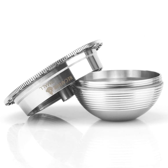 Cápsulas De Café Recargables De Acero Inoxidable Para Nespresso Vertuoplus