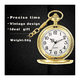 thumbnail image 5 of Reloj De Bolsillo Belug Con Colgante Para Peaky Blinders Trajes Dorado, 5 of 5