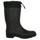 thumbnail image 1 of Bota de Agua con Polar Biela Gotas Negro Alquimia, 1 of 6