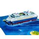 thumbnail image 3 of Tarjeta de Felicitación WOWPAPERART Barco de Crucero 3D Pop‑Up, 3 of 8