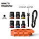 thumbnail image 2 of Juego de enchufes de impacto Klein Tools 33808, SAE, 7 piezas, 2 of 6