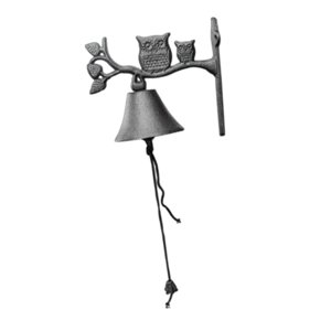 Bothyi - Timbre Rústico De Hierro Fundido, Timbre Decorativo Para Puerta De Entrada De Granja