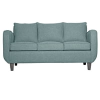 Ruzam Mobel - Sofá 3 Cuerpos Cronos Verde Agua