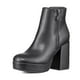 thumbnail image 1 of Botin Casual Mujer Eco Cuero Tacon Grueso Clasico Weide DH80, 1 of 9