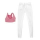 thumbnail image 2 of Conjunto De Ropa De Soldado Femenino A Escala 1/6 Para Vestido De Figura De Acción De 12 Pulgadas Traje De Pantalón Blanco, 2 of 5