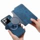 thumbnail image 3 of Funda Billetera Magnética para Xiaomi 15 Soporte Tarjetas Desmontable Azul, 3 of 6