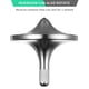 thumbnail image 3 of Peonza giratoria CHEETOP de acero inoxidable Perfect Balance Silver, 3 of 6