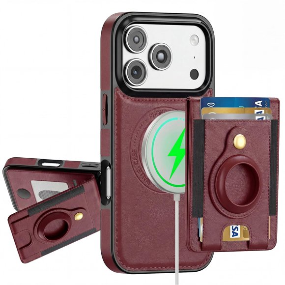 Funda DREAMME para iPhone 17 Pro con Billetera, MagSafe y RFID