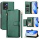 thumbnail image 2 of Funda Billetera Cremallera para Motorola Moto G05 con Porta Tarjetas, Soporte y Correa Verde, 2 of 5