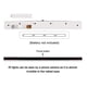 thumbnail image 2 of Barra Sensor Wii Inalámbrica, Control Remoto Rayos Infrarrojos, Sensor Movimiento Receptor Señal Wii U Repuesto TSV, Inductor Infrarrojos con Soporte para Nintendo Wii/Wii U, 2 of 9
