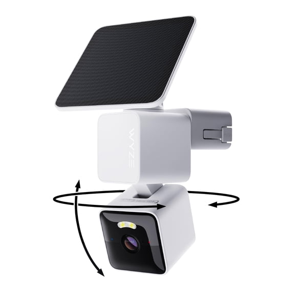 Cámara de Seguridad WYZE Solar Cam Pan 2K 360° Inalámbrica