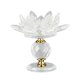 thumbnail image 5 of Candelabro De Candelabro De Candelita De Loto De Vidrio Para Decoración De Fiesta En Casa Transparente, 5 of 5