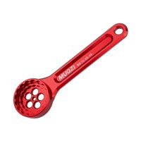 Ioensy - Herramienta De Soporte Inferior Para Bicicleta, Llave Inglesa De Soporte Inferior Universal Ligera, Color Rojo