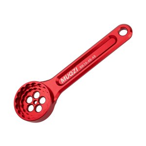 Ioensy - Herramienta De Soporte Inferior Para Bicicleta, Llave Inglesa De Soporte Inferior Universal Ligera, Color Rojo