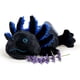 thumbnail image 4 of Este animal de peluche se calienta con axolotl negro, apto para microondas y pesado, 4 of 7