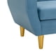 thumbnail image 3 of Sofa Bote 1c Felpa 01 Azul Petroleo, 3 of 6