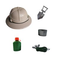 Magideal - Conjunto De Sombrero De Explorador Para Niños Y Niñas, Recuerdos De Fiesta Para Niños, Disfraz, Sombreros, Juguetes Para Niños Para Fiesta De Hallowee