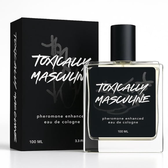 Eau de Cologne Toxically Masculine con feromonas, 100 ml