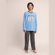 thumbnail image 2 of Pijama micropolar con bordado "BROOKLYN" 261677G - 12, 2 of 2