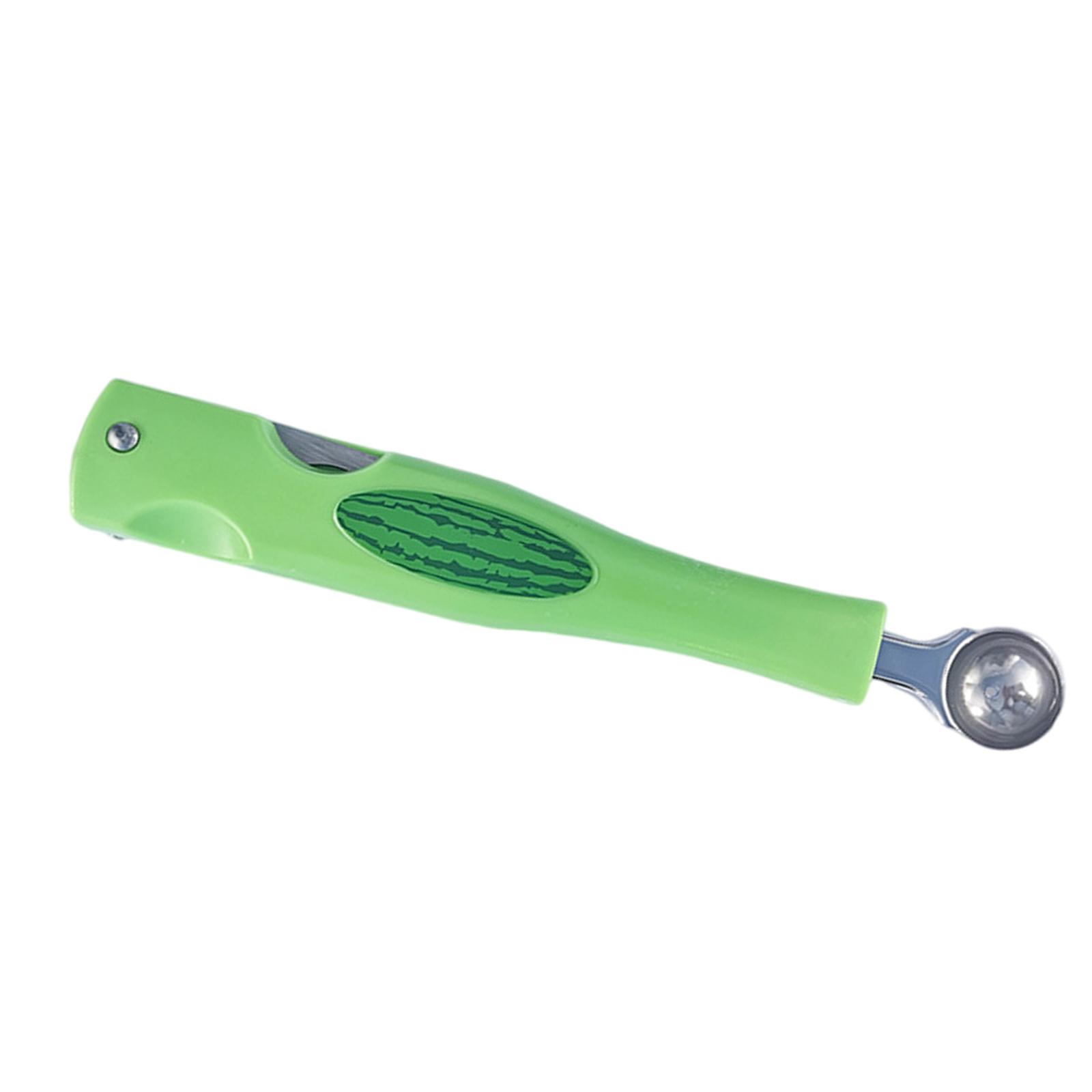 Magideal - Rebanadora De Tenedor De Melón De Material Acero Inoxidable, Herramientas Para Tallar , Herramienta Para De Para Sandía, Melón, Pitaya,