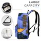 thumbnail image 4 of Pato Lucas-theme Backpack, Campus style schoolbag Bookbag with Adjustable Shoulder Straps And Large Zip Compartment, Unisex Travel Bags.42x30x15cm, 4 of 6