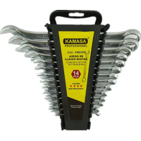 Genérico - Juego De Llaves Punta De Corona 14 Piezas Kamasa