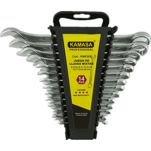 Genérico - Juego De Llaves Punta De Corona 14 Piezas Kamasa