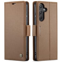 Caseme Tipo Cartera Samsung Galaxy A55 5G Con Cierre Magnético, Rfid, Tarjetero, Soporte, Carga Inalámbrica