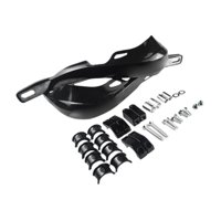 Magideal - Guardamanos Para Motocicleta Protector De Puños Cubremanos Escudo Deflector Protección De Manillar De Aluminio Con Diseño Ligero Adecuado Para Person Negro