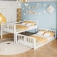 thumbnail image 2 of Twin Over Twin Bunk Bed with Ladder, White (Old SKU LT000107AAK), 2 of 3
