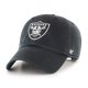 thumbnail image 1 of Gorra 47 Raiders Negra Ajustable Talla Única, 1 of 3