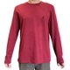 thumbnail image 1 of Remera de manga larga con cuello redondo Nautica, talle M, rojo carmesí intenso, 1 of 2