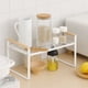 thumbnail image 2 of Repisa Organizador Multiuso Cocina Acero Madera 34cm Color Blanco., 2 of 8