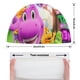 thumbnail image 2 of Barney y sus amigos Gorro de Natación de Licra, Gorro de Baño de Tela Cómoda, Gorro Elástico Antideslizante para Hombres, Mujeres y Niños, 2 of 6