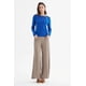 thumbnail image 4 of Polera Mujer Con Abertura Y Nudo Azul, 4 of 4