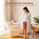 thumbnail image 5 of Calentador de toallas SereneLife Luxury Rectangle Spa & Bathroom, 5 of 7