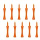 thumbnail image 2 of 10pcs Golf Tees Plástico Golf Nail Limit Pin Outdoor Sport Supply 70mm Naranja, 2 of 5