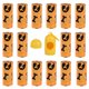 thumbnail image 2 of Bolsas Biodegradables De Alta Calidad Para Desechos De Caca De Perro Con Dispensador Naranja 16Roll, 2 of 5