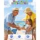 thumbnail image 5 of Juego de juguetes de playa Fiderix para niños de 3 a 10 años con 2 cubetas y bolsa, 5 of 5