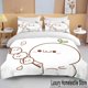 thumbnail image 1 of New Bubu Dudu Cartoon Cute Bear Kawaii Christmas Gift King Twin Double Boys Bedding Set Microfiber or Polyester Duvet Cover Set, 1 of 5