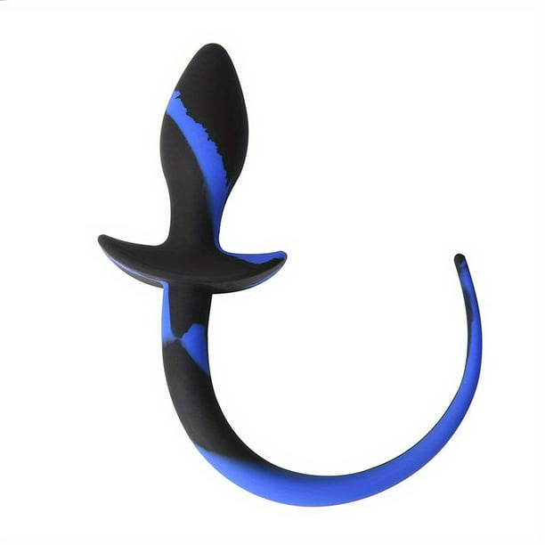 Silicone SM Dog Tail Butt Plug - Fox Tail Erotic Anal Plug Dildo for Prostate Massage and Pleasure - Perfect for Women and Men